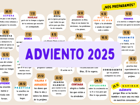 Calendario de Adviento 2025
